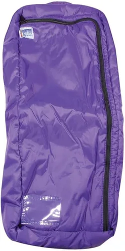 Miniatura 9 de Dura-Tech Cabestro acolchado para caballos y bolsa de brida, color azul marino, protege el halter y las bridas, cremallera resistente de fácil
