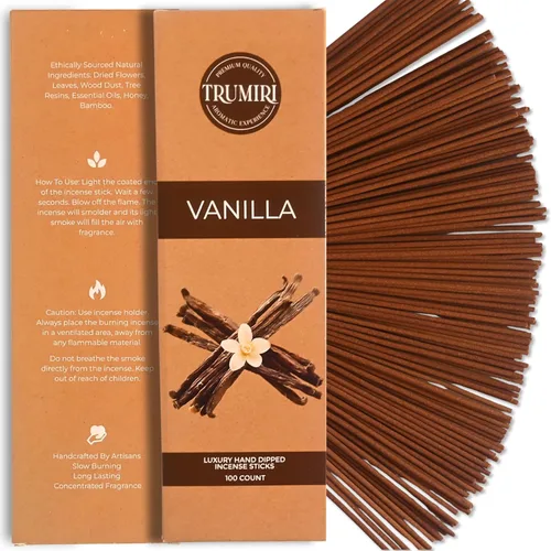 Miniatura 13 de Varitas de incienso de canela, paquete de 100 varillas de incienso, Incienso de Canela, hechas con ingredientes naturales de aroma, insense
