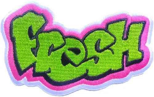 Miniatura 8 de The Original Fresh Graffiti Patch, 90s Hierro/Coser, 3 pulgadas - Parche fresco totalmente bordado (3 pulgadas)