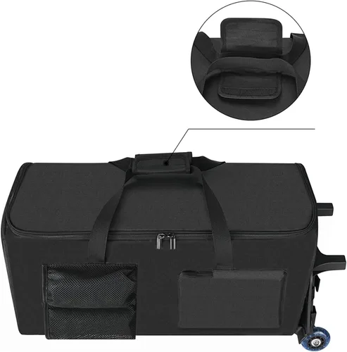 Miniatura 4 de Funda de viaje para PartyBox Club 120 altavoz portátil de fiesta, bolsa de carrito compatible con PartyBox Club 110 y accesorios-transporte portátil