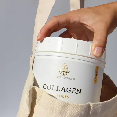 Miniatura 4 de VTC VitaTradingCo. - Péptidos de colágeno en polvo alimentados con pasto Tipo I y III Ácido hialurónico y vitamina C Cabello saludable, piel