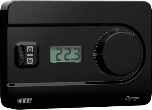 Vemer ve757800 - Termostato, color negro