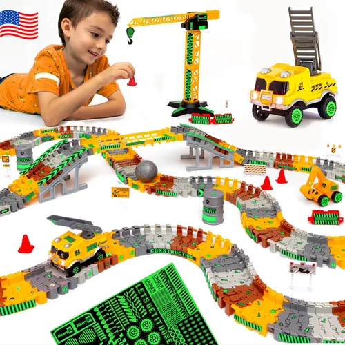 Miniatura 7 de JITTERYGIT Autos de Reemplazo para Pistas - Accesorios Extra para Carreras de Coches para Pista de Dinosaurios y Juguete de Tren - Regalo Compatible