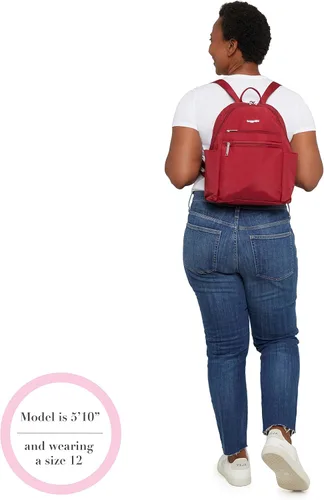 Miniatura 6 de Baggallini Securtex - Mochila antirrobo para vacaciones, Portobello
