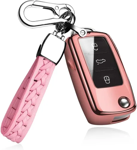 Miniatura 8 de SANRILY Funda para llavero Kia K3 2020 sin llave, Azul