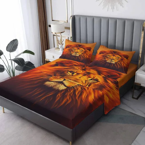 Miniatura 31 de Frog Sheets California King - Sábanas de cama de anfibios tropicales, microfibra suave con bolsillo profundo, sábanas y fundas de almohada, 1 sábana