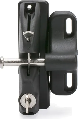 Miniatura 8 de National Hardware N346-201 V6201 LokkLatch en negro, 4-9/16