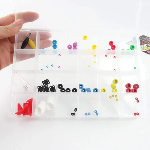 Miniatura 3 de RemeeHi Kit de obstáculos de herramientas para ruedas de diapasón, tuercas y camiones