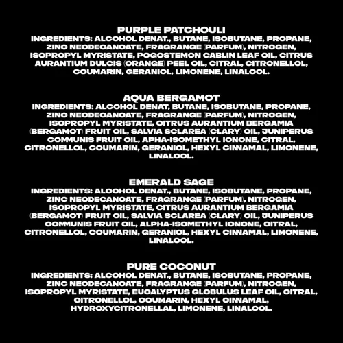Miniatura 7 de AXE Body Spray Everyday Essentials, 4 unidades, mantente fresco durante 72 horas, sin aluminio, 2.9 onzas