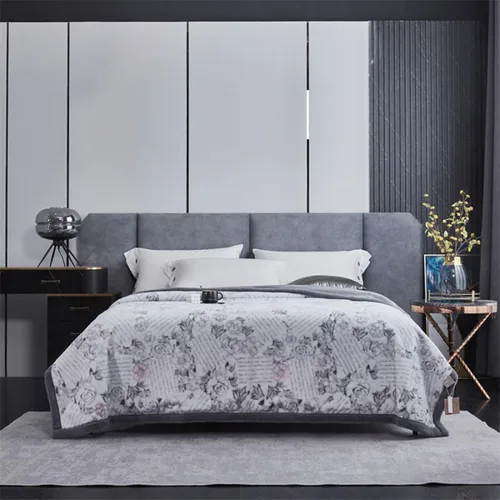 Miniatura 12 de LGYKUMEG Manta pesada de visón coreano, estilo coreano, 9 libras, tamaño Queen, 79 x 91 pulgadas, manta Raschel de felpa reversible suave y cálida