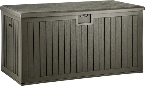 Miniatura 20 de YITAHOME Caja grande de resina de 100 galones, cajas de almacenamiento al aire libre para muebles de patio, cojines de exterior, herramientas