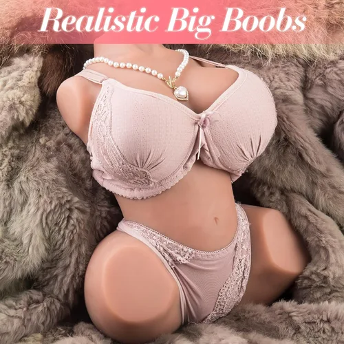 Miniatura 2 de Muñeca sexual realista para hombres, muñeca sexual femenina de tamaño completo, torso con pechos grandes, culo grande, juguetes sexuales masculinos