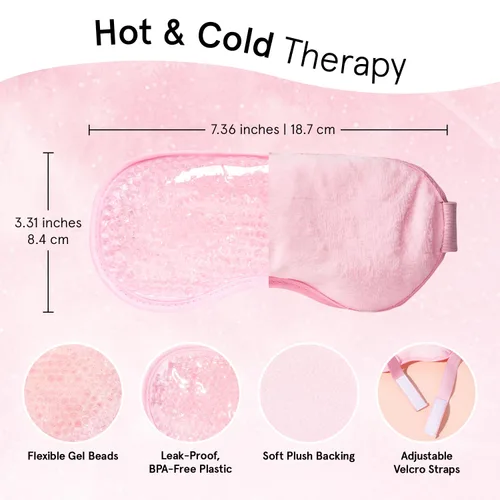 Miniatura 2 de grace & stella Almohadillas y parches antiarrugas para los ojos, máscara refrescante para hinchazón, máscara de hielo, gel para reducir arrugas
