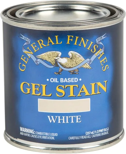Miniatura 53 de General Finishes - Tinte en gel base de aceite, 1 cuarto de galón, cereza georgiana Georgian Cherry