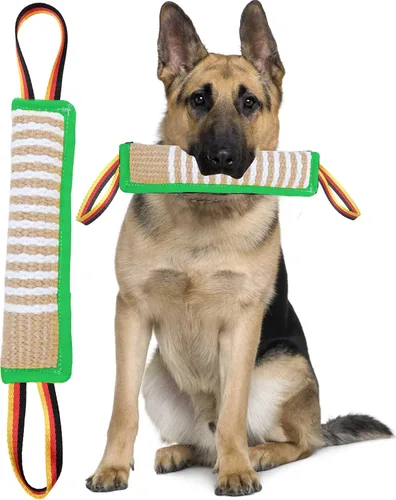 Miniatura 16 de Clysoru Juguete de yute resistente para perros