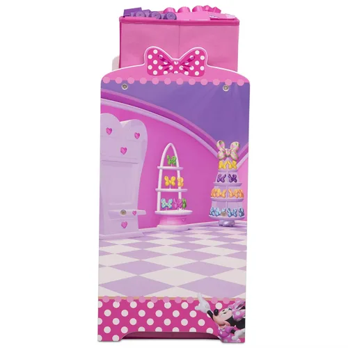 Miniatura 9 de Delta Children Disney Minnie Mouse - Organizador de juguetes para diseño y almacenamiento de 6 cubos Minnie Mouse - Dotty Sobre Puntos