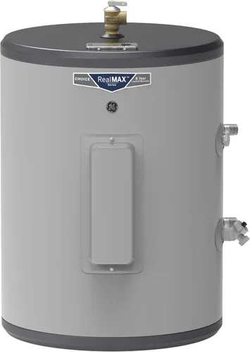 Miniatura 9 de GE Appliances Calentador de agua eléctrico versátil Plug and Play de 10 galones con termostato ajustable, se instala fácilmente donde lo desee, 120