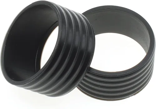 Miniatura 2 de FDXGYH Agarre para raqueta de tenis, anillo de goma con agarre antideslizante para raqueta de tenis de bádminton absorbente en su lugar, color negro