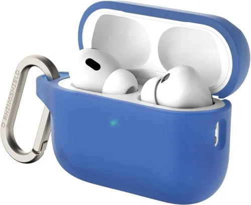 Miniatura 9 de RHINOSHIELD Funda para AirPods con mosquetón compatible con Apple [AirPods Pro 2], protección contra caídas de grado militar, resistente a