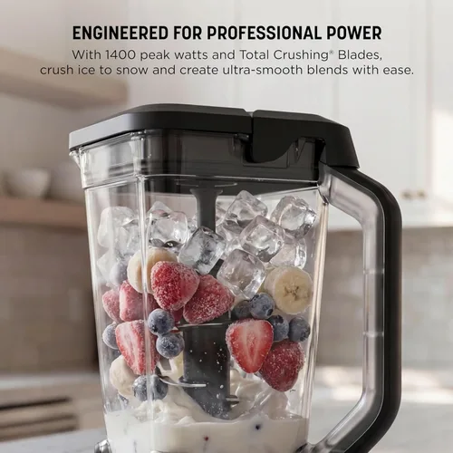 Miniatura 5 de Ninja Professional Plus Blender Premier Licuadora de batidos Max Power, máquina de helados, bebida congelada y máquina de margarita 3 ajustes