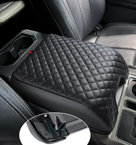 Cubierta de consola central para Ford F150 2015-2020, cubierta de reposabrazos para F250 F350 F450 2017-2022, Expedition 2018-2024, accesorios de