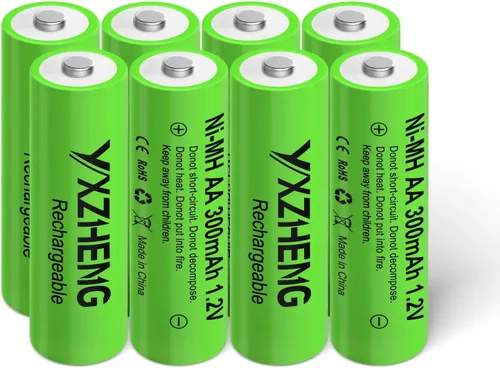Miniatura 8 de Luces solares 8pcs AAA 300mAh NI-MH batería 1.2v recargable luces de jardín controladores (8xAAA)