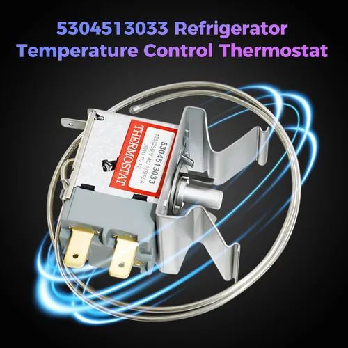 Miniatura 2 de 5304513033 Termostato de control de temperatura para refrigerador de Romalon Fit para Frigi-daire Kenmore reemplaza 297216037 5304503436 216715200