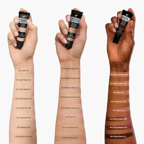 Miniatura 4 de IT Cosmetics Bye Bye Under Eye Concealer - Full Coverage, Water-Resistant, Brightening Concealer For Dark Circles, Fine Lines, Redness