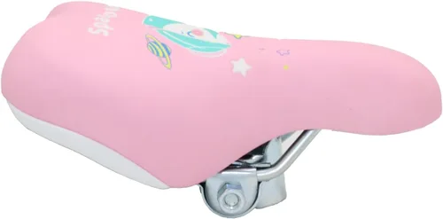 Miniatura 3 de Sillín de bicicleta para niños con diseño de conejo, asiento de bicicleta acolchado de espuma para bicicletas de 12 a 20 pulgadas, se adapta a