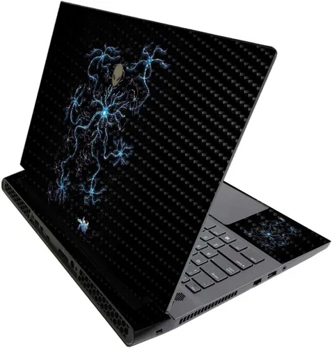 Miniatura 247 de MightySkins - Skin brillante con purpurina para Alienware M17 R3 (2020) y M17 R4 (2021) - Diversión de los años 90 Acabado duradero con purpurina