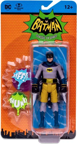 Miniatura 5 de McFarlane Toys DC Batman 1966 Serie de TV Batman Figura de acción [Boxeo]