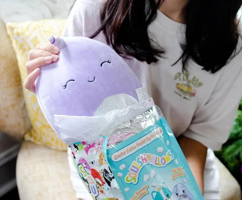 Miniatura 4 de Squishmallow Kellytoy - Bolsa perfumada de escuadrón misterioso de 5 pulgadas (Serie 2)