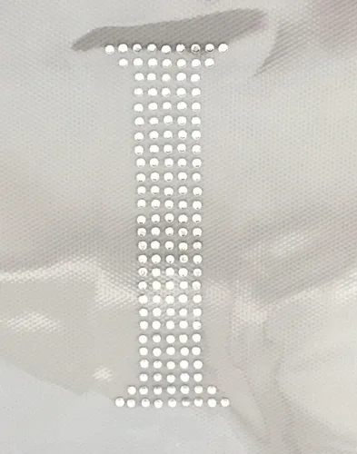 Miniatura 15 de Letras griegas, 4 pulgadas de alto, diamantes de imitación, transferencia termoadhesiva (alfa)