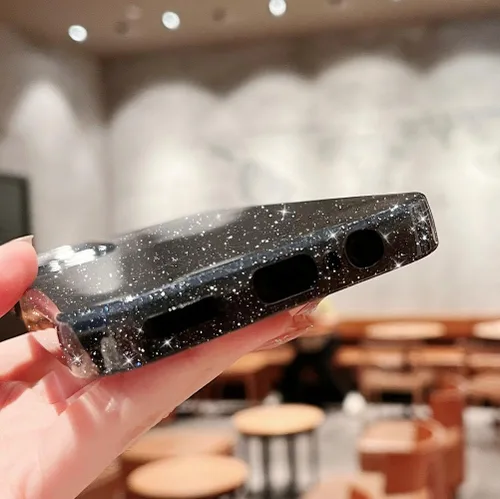 Miniatura 6 de MINSCOSE Funda compatible con Samsung Galaxy A14 5G, bonita funda delgada con purpurina fina, a prueba de golpes, de TPU para mujeres y niñas