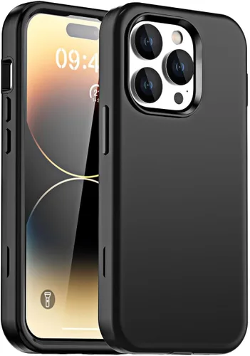 Miniatura 15 de AICase Funda para iPhone 14 Pro Max (6.7") con Protector de Pantalla de Vidrio, Protección contra Caídas de Servicio Pesado, Cuerpo Completo
