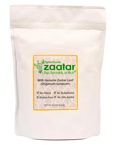 Miniatura 5 de Mezcla de especias Zaatar con hierba auténtica Zatar (Hyssop - Origanum syriacum) – Condimento Zaatar sin gluten