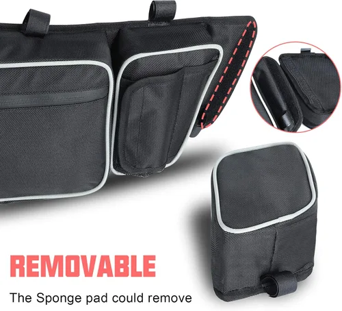 Miniatura 5 de SUNPIE Bolsas de almacenamiento compatibles con Can Am Maverick X3 puerta delantera superior 2017-2026 todos los modelos, almacenamiento lateral UTV