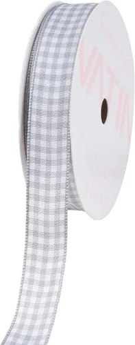 Miniatura 94 de VATIN Cinta a cuadros en blanco y negro – 3/8 pulgadas x 50 yardas, perfecta para cestas de Pascua, manualidades de primavera, envoltura de regalos