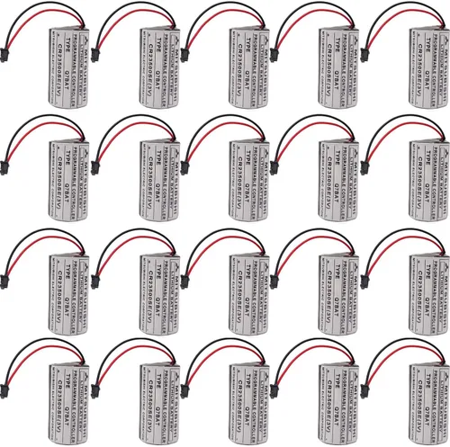 Miniatura 6 de para Mitsubishi Q7BAT, CR23500SE 3V 6000mAh PLC batería de repuesto (1 unids)
