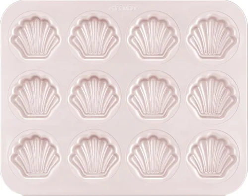 Miniatura 15 de CHEFMADE Molde Madeleine, molde para pastel, 12 cavidades, antiadherente, ovalado, concha Madeline, juego de utensilios para hornear para el horno