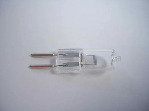 Miniatura 5 de Bombillas halógenas G5.3 de 20 vatios G5.3 12 V 20 W, bombillas halógenas JC de 20 W, 12 voltios, bajo voltaje, 12 V, lente de vidrio transparente