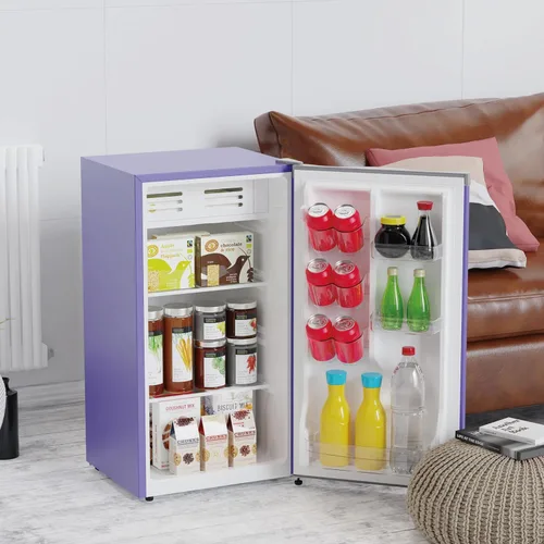 Miniatura 6 de ARCTIC CHEF Mini compartimento para refrigerador y congelador, control de termostato ajustable, puertas reversibles, ideal para dormitorio, oficina