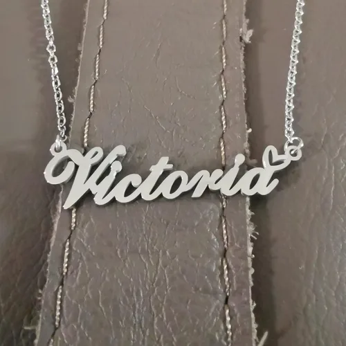 Miniatura 6 de Collar con nombre personalizado con dije personalizado con nombre de corazón para mujer, el mejor regalo para niña, cumpleaños, día de la madre