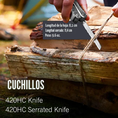 Miniatura 2 de Herramienta 300 multiusos Leatherman Super Tool, de acero inoxidable