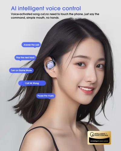 Miniatura 7 de AI Translator - Auriculares inalámbricos Bluetooth - Traducción de 164 idiomas sin necesidad de suscripción, llamadas de audio y video, intérprete