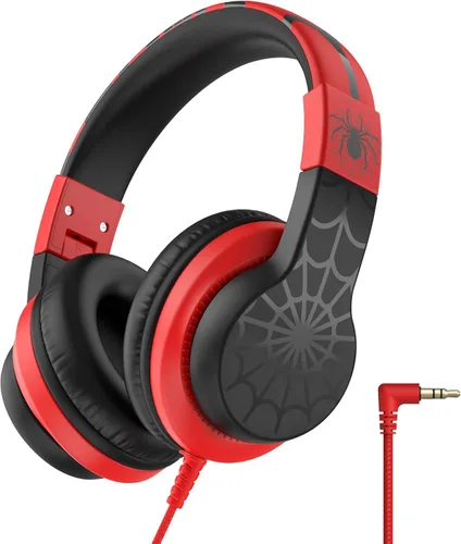 Miniatura 11 de iClever HS19S - Auriculares infantiles con micrófono, limitador de volumen seguro a 85 dBA, auriculares estéreo con orejeras para niños y niñas