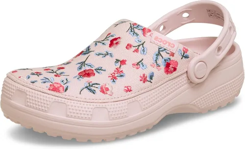 Miniatura 10 de Crocs Zuecos clásicos de lona elaborados unisex para hombres y mujeres Azul (Blue Frost)