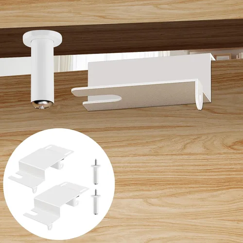 Miniatura 9 de Cerradura superior para puerta de seguridad infantil, cerraduras de puerta superior para niños hechas de metal duradero, cerraduras ajustables