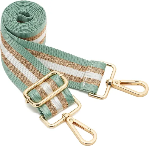 Miniatura 491 de ZOOEASS - Correa de repuesto para cartera, para colgar en el hombro o para cruzar, ancha y ajustable, de lona