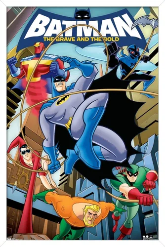 Miniatura 12 de Trends International DC Comics - Póster de pared de Batman - The Brave and The Bold de 22.375 x 34 pulgadas, versión premium sin marco